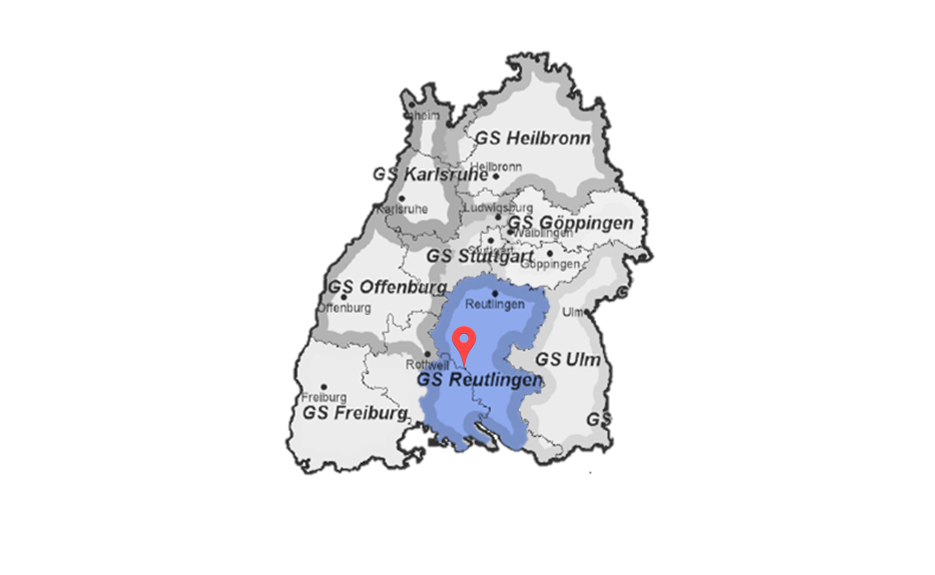 Vertriebsgebiet GS-Reutlingen
