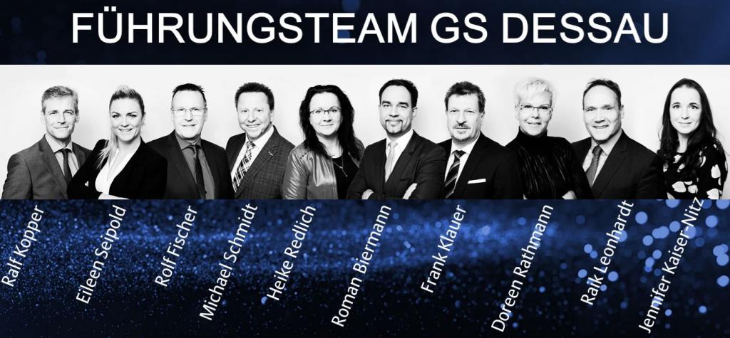 Führungsteam der GS Dessau 2020