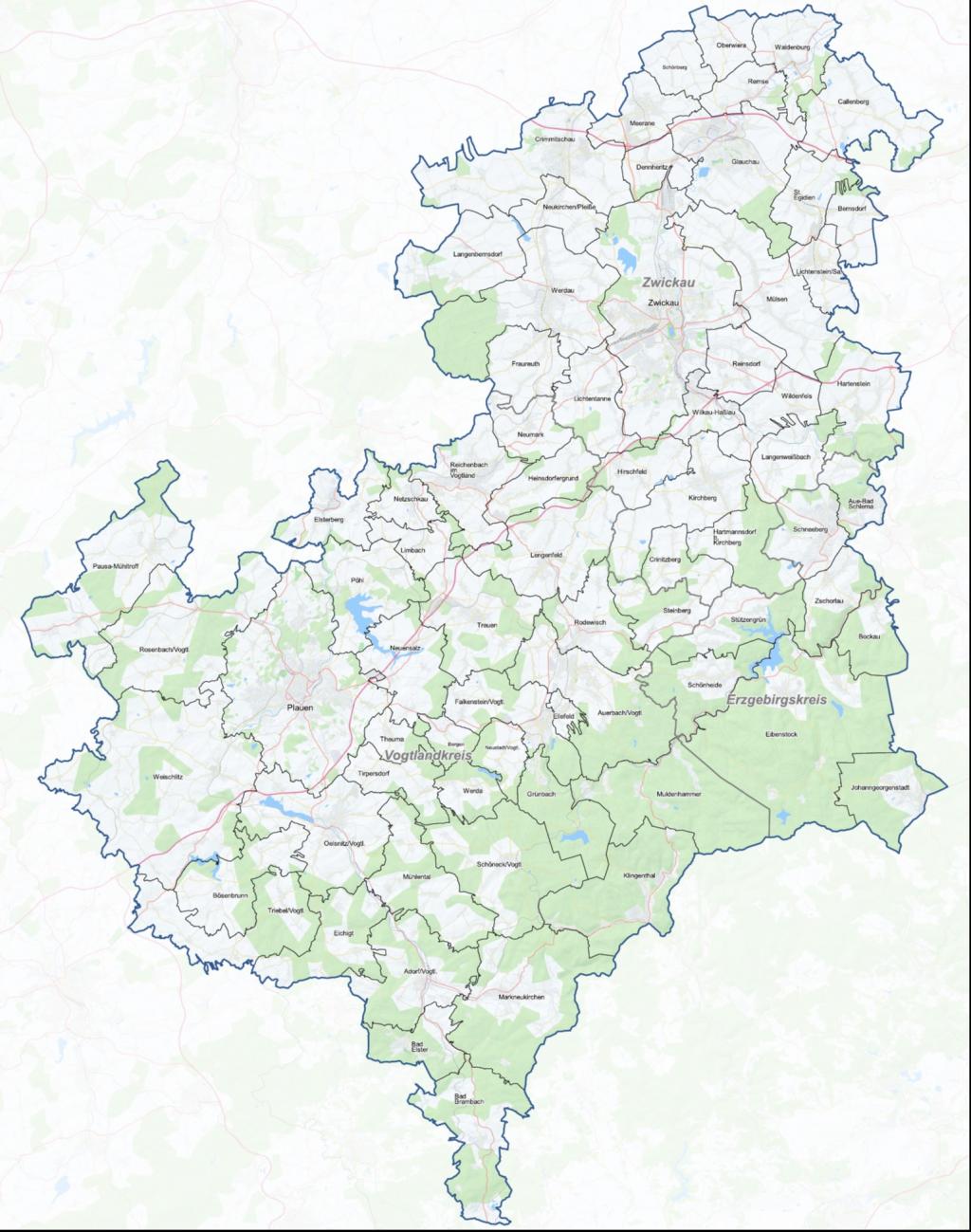 Gebiet der GS Zwickau