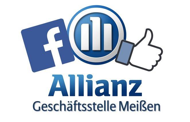 Social Media Allianz Meißen blau