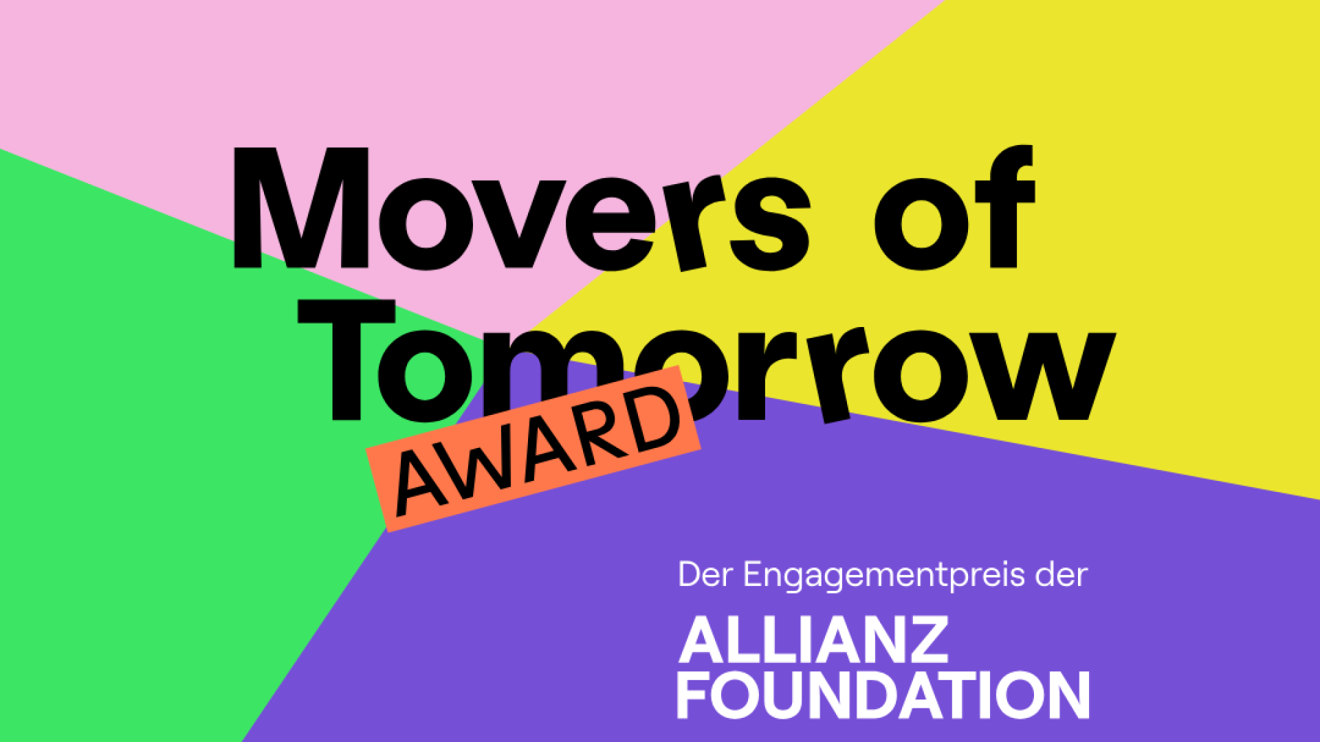 Movers of Tomorrow Award 2026
